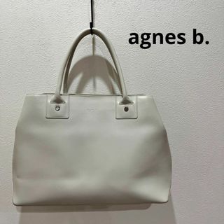 アニエスベー(agnes b.)のアニエスベー agnes b. バッグ ハンドバッグ ホワイト系 カバン 白(ハンドバッグ)