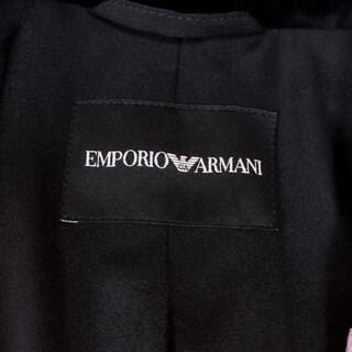 美品 エンポリオアルマーニ テーラードジャケット 総柄 刺繍 レディース 42