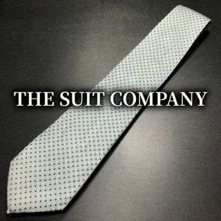 スーツカンパニー(THE SUIT COMPANY)のスーツカンパニー ドット スカイブルー ネクタイ B104-Q19(ネクタイ)