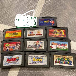 ゲームボーイアドバンス(ゲームボーイアドバンス)のGBA ゲームボーイアドバンスソフト　10本まとめ売り(携帯用ゲームソフト)