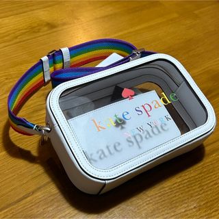 ケイトスペードニューヨーク(kate spade new york)のケイトスペード  クリアショルダーバッグ レインボー (ショルダーバッグ)