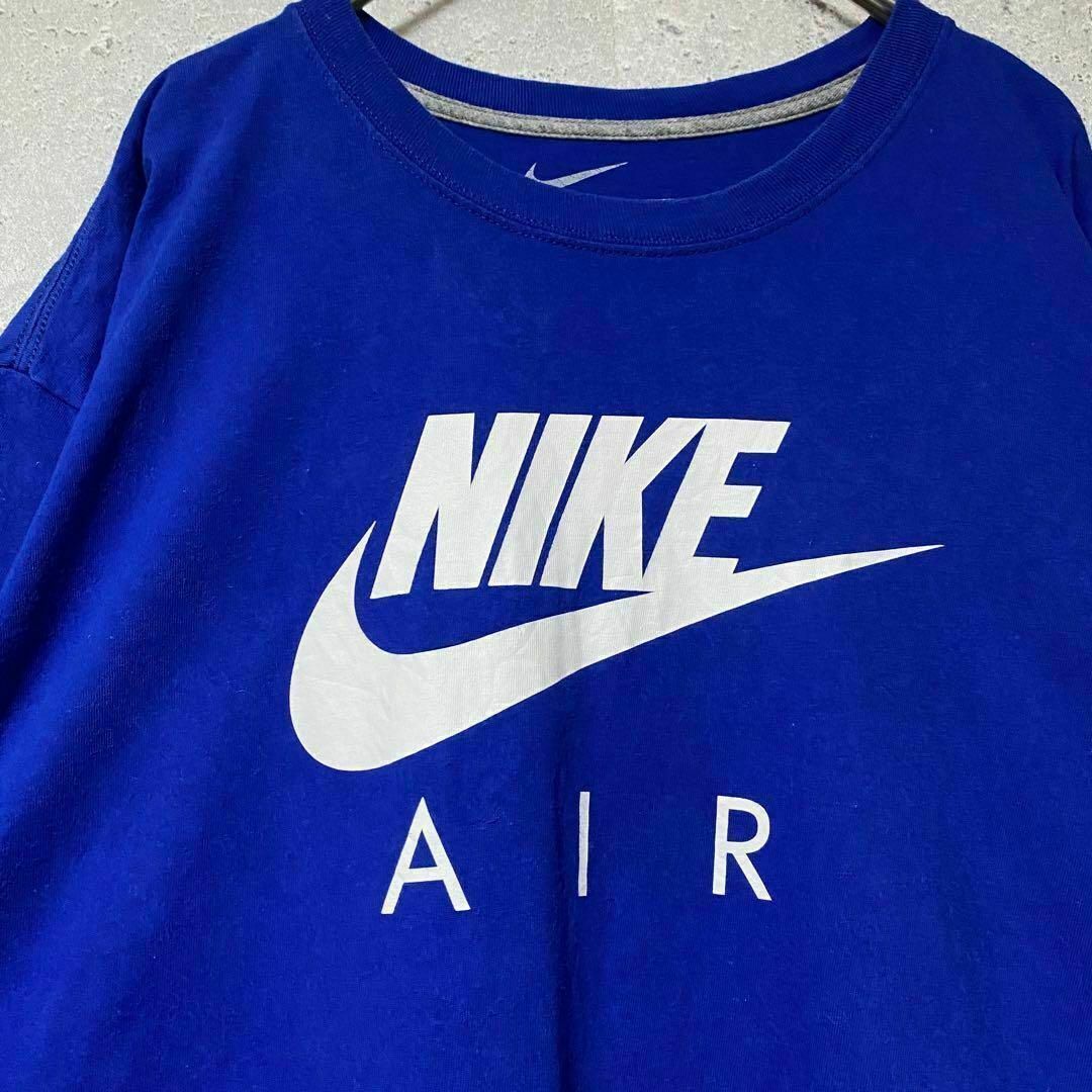 NIKE ナイキ Tシャツ 半袖 ゆるだぼ ロゴ シンプル プリント XXL 00s NIKE Tシャツ フロントプリント ゆるダボ