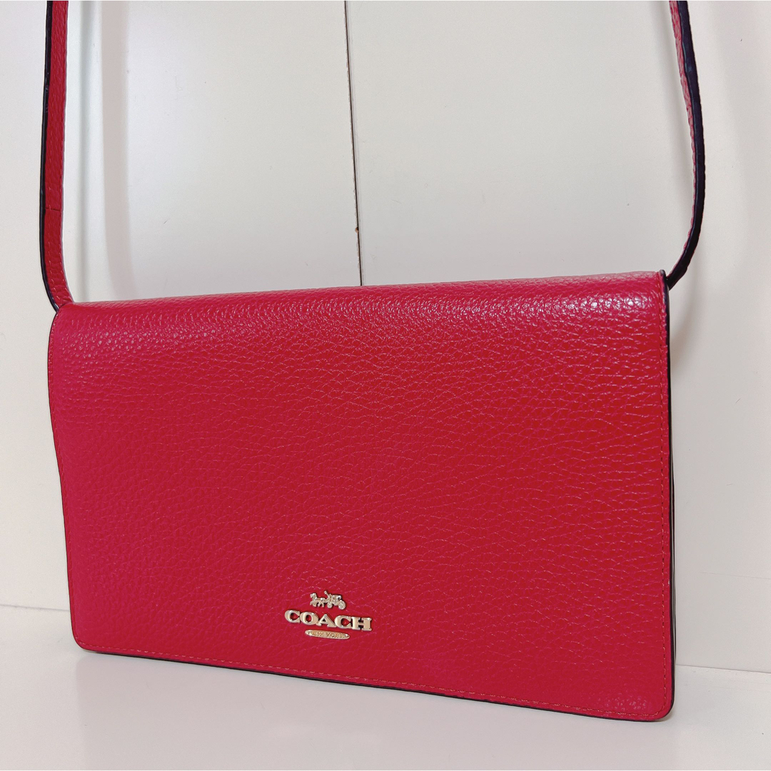 新品・未使用】正規品☆COACHコーチ☆ウォレットショルダーバック