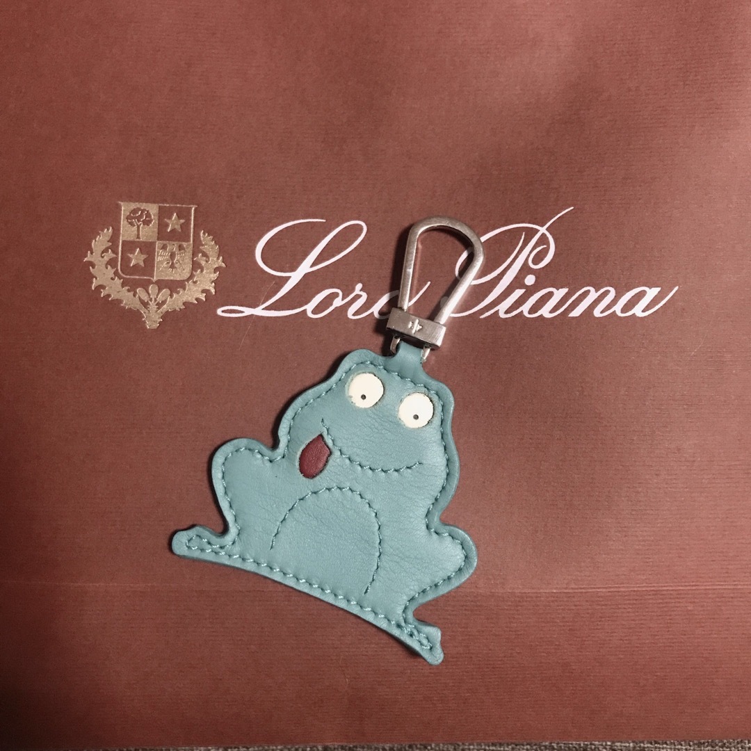 LORO PIANA - Loro Piana カエルチャーム キーリングの通販 by