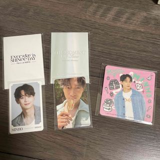 シャイニー(SHINee)のSHINee MINHO トレカ、コースター(アイドルグッズ)