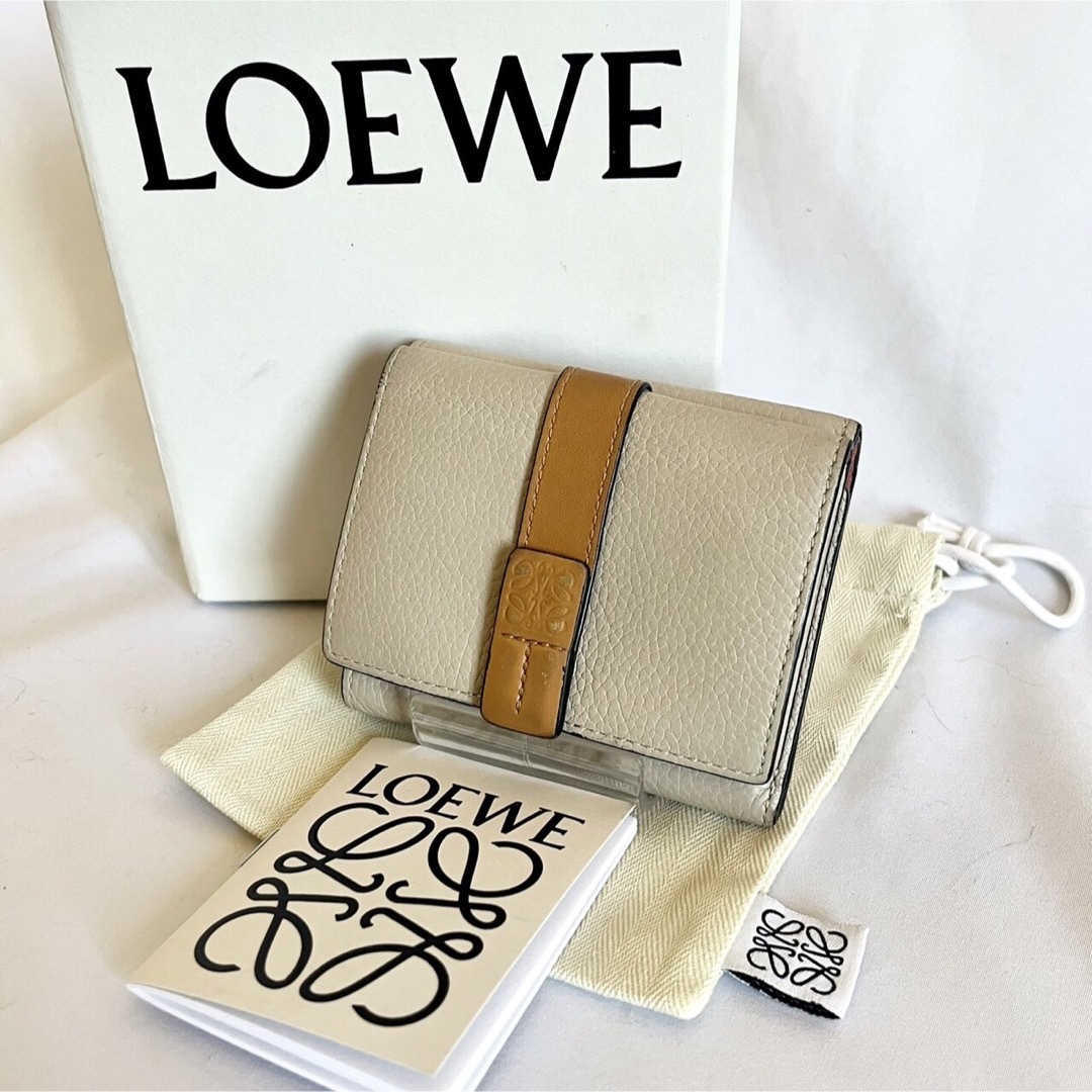 本店激安 ロエベ LOEWE ミニウォレット 3つ折り 財布 トライフォールド ...