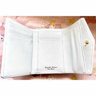Samantha Thavasa Petit Choice - サマンサ 三つ折財布 水色 ハートの