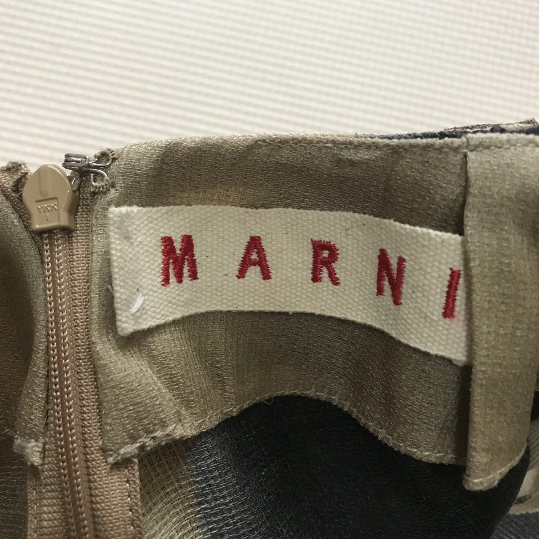 Marni(マルニ)のMARNI シルクウールスカート レディースのスカート(ひざ丈スカート)の商品写真