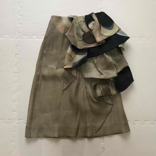 MARNI シルクウールスカート