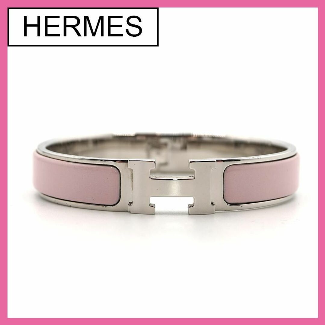 エルメス HERMES クリッククラック ブレスレット ピンク D刻印 ブランド | フリマアプリ ラクマ