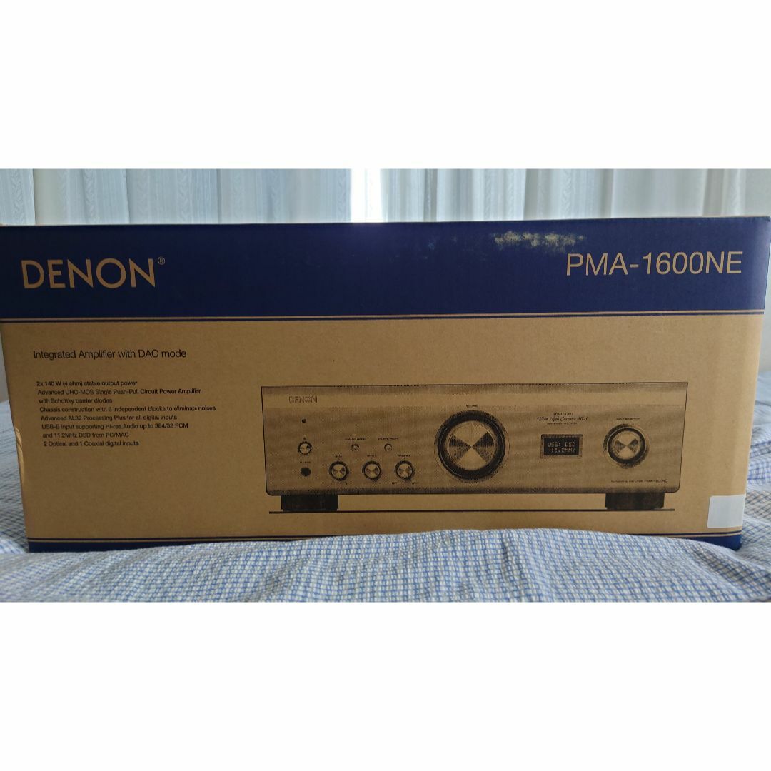 DENON(デノン)の☆新品☆デノン Denon PMA-1600NE プリメインアンプ USBDAC スマホ/家電/カメラのオーディオ機器(アンプ)の商品写真