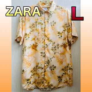 ザラ(ZARA)のZARA アロハシャツ Lサイズ(シャツ)