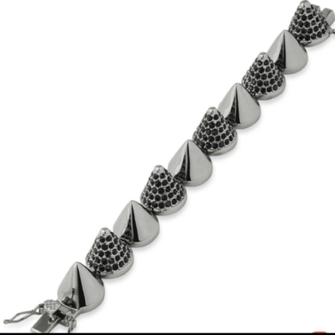 新品未使用 激安 Eddie Borgo cone bracelet ロック - ブレスレット