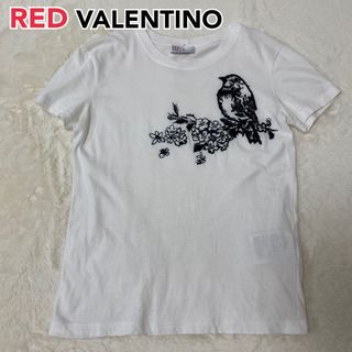 レッドヴァレンティノ(RED VALENTINO)の⭐︎美品⭐︎ RED VALENTINO Tシャツ　鳥刺繍(Tシャツ(半袖/袖なし))