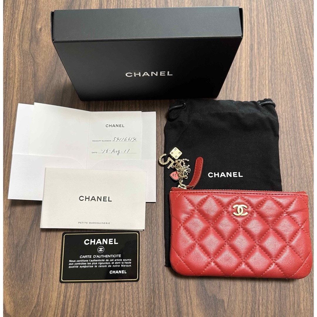 CHANEL マトラッセ チャーム付きコインケース - www.sorbillomenu.com