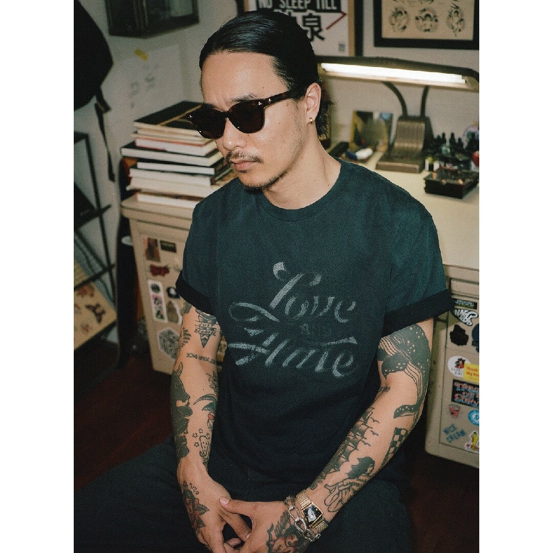 DELUXE(デラックス)の【る様専用】TATTOO STUDIO YAMADA x DELUXE TEE メンズのトップス(Tシャツ/カットソー(半袖/袖なし))の商品写真