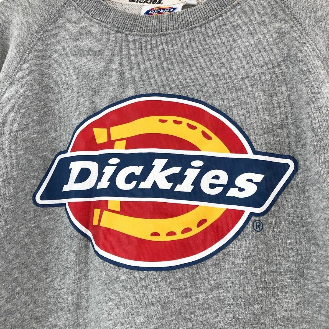 Dickies ディッキーズ スウェット　トレーナー　刺繍ロゴ　イエロー