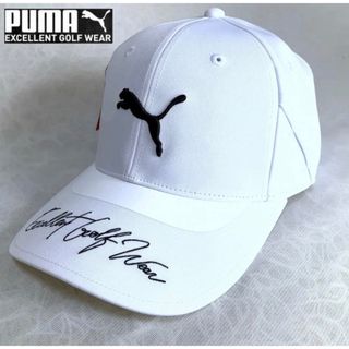 プーマ(PUMA)のPUMAGOLF 2023春夏モデル EGW ツアーキャップ 吸汗速乾/抗菌 白(ウエア)