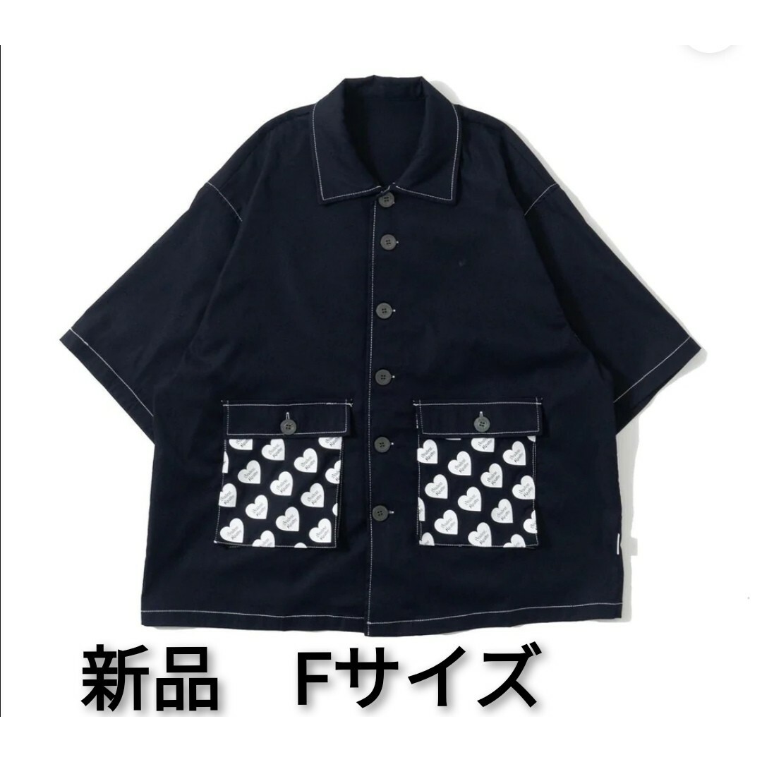 新品　student apathy　Fサイズ　ハートロゴシャツ