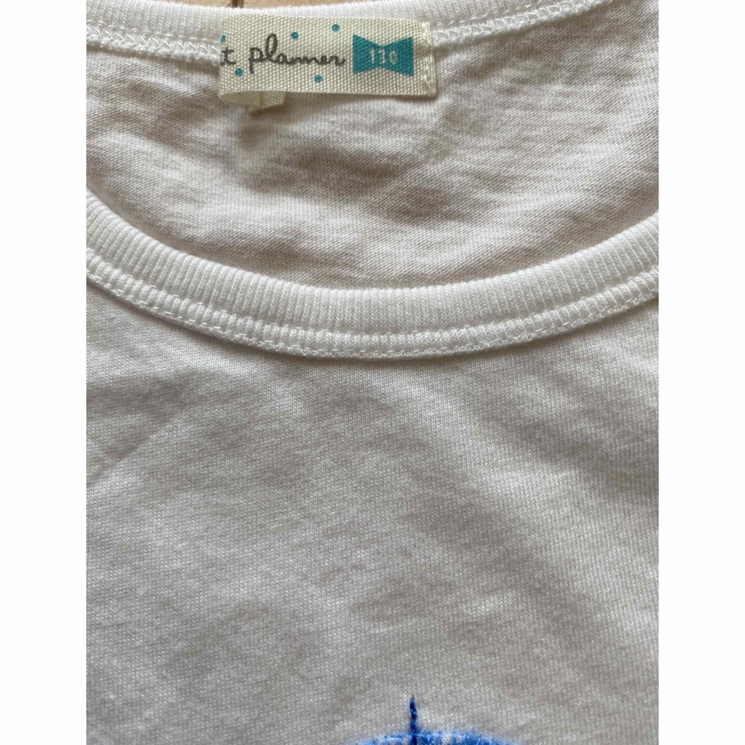 KP - KP ニットプランナー りんごモチーフTシャツ 130の通販 by KP - KP ニットプランナー りんごモチーフTシャツ 130の通販 by