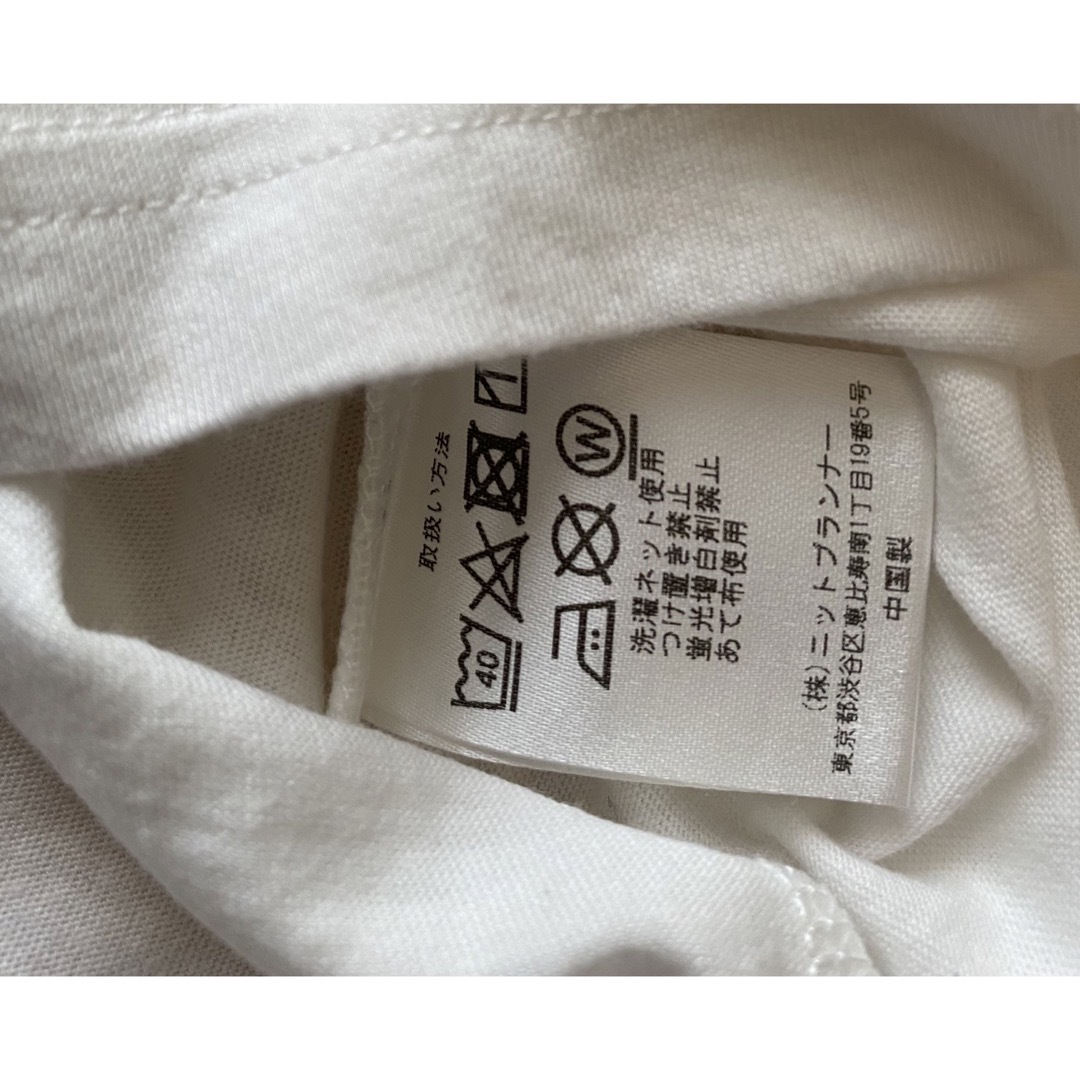 KP(ニットプランナー)のKP ニットプランナー りんごモチーフTシャツ 130 キッズ/ベビー/マタニティのキッズ服女の子用(90cm~)(Tシャツ/カットソー)の商品写真