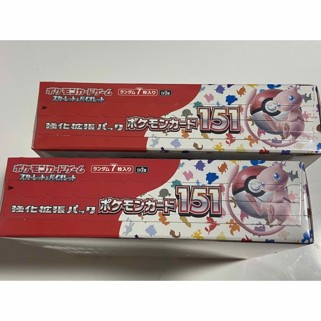 ポケモンカード151 シュリンク付き 2BOXセット 2