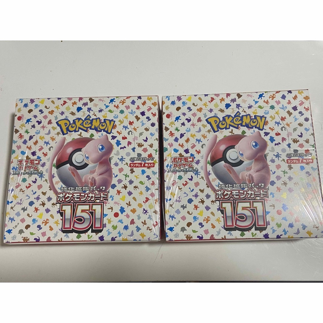 ポケモンカード151 シュリンク付き 2BOXセット