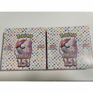 ポケモンカード151 シュリンク付き 2BOXセット(Box/デッキ/パック)