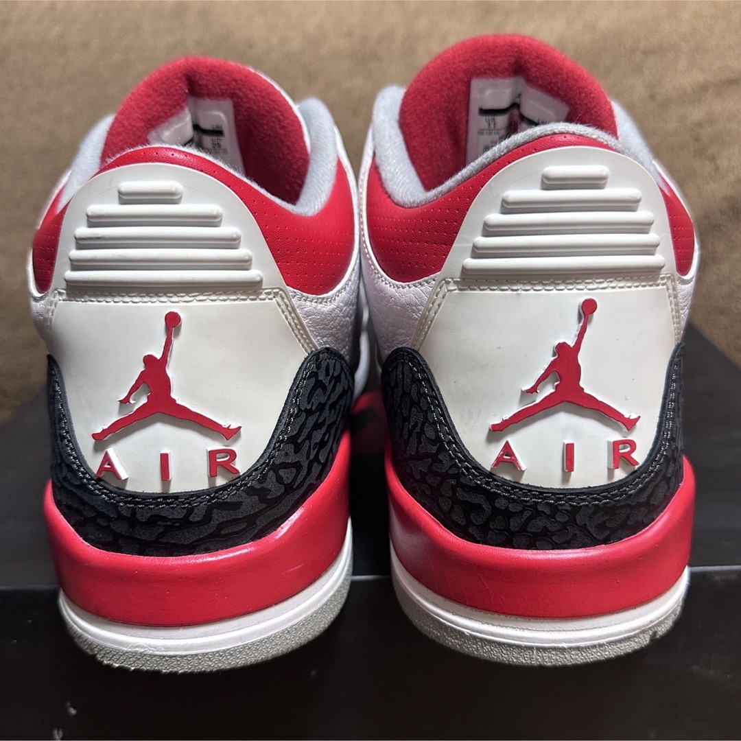 Jordan Brand（NIKE）(ジョーダン)の【希少サイズ29cm】美USEDエアジョーダン 3 レトロ ファイヤーレッド メンズの靴/シューズ(スニーカー)の商品写真