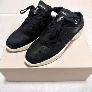 フィアオブゴッド(FEAR OF GOD)のESSENTIALS Black Backless Sneakers(スニーカー)