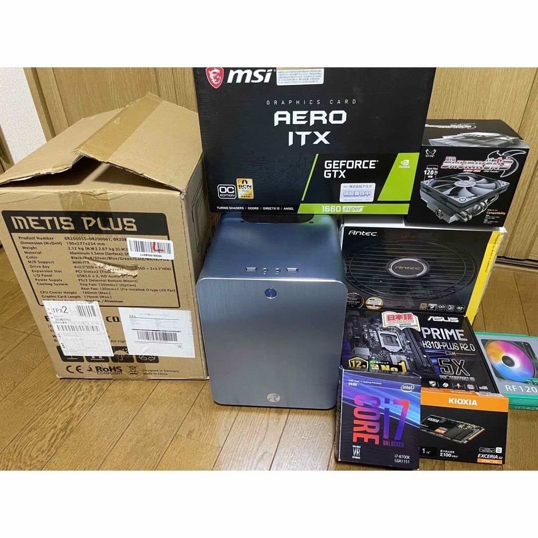 i7-8700K＆GTX-1660SP☆スリム＆ゲーミングPC/Win11/無線-