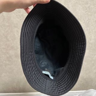 prada 18ss Racing logo nylon bucket hat