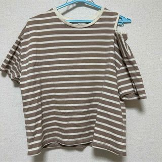 ボーダートップス(Tシャツ/カットソー(半袖/袖なし))