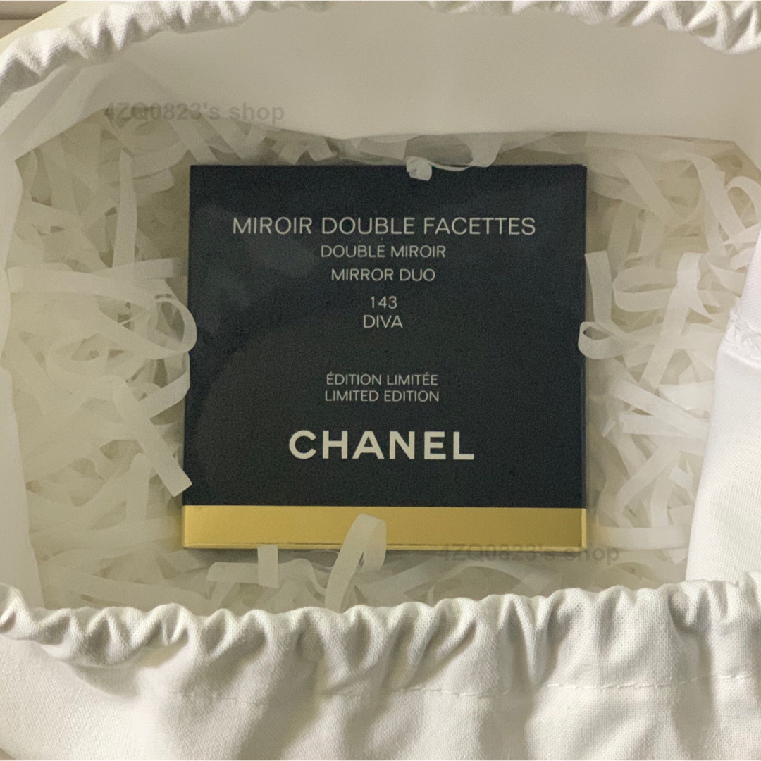 CHANEL ミラー　ミロワールドゥーブルファセット143