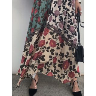 アメリヴィンテージ(Ameri VINTAGE)の新品★ Ameri HANNAH IRREGULAR HEM SKIRT(ロングスカート)