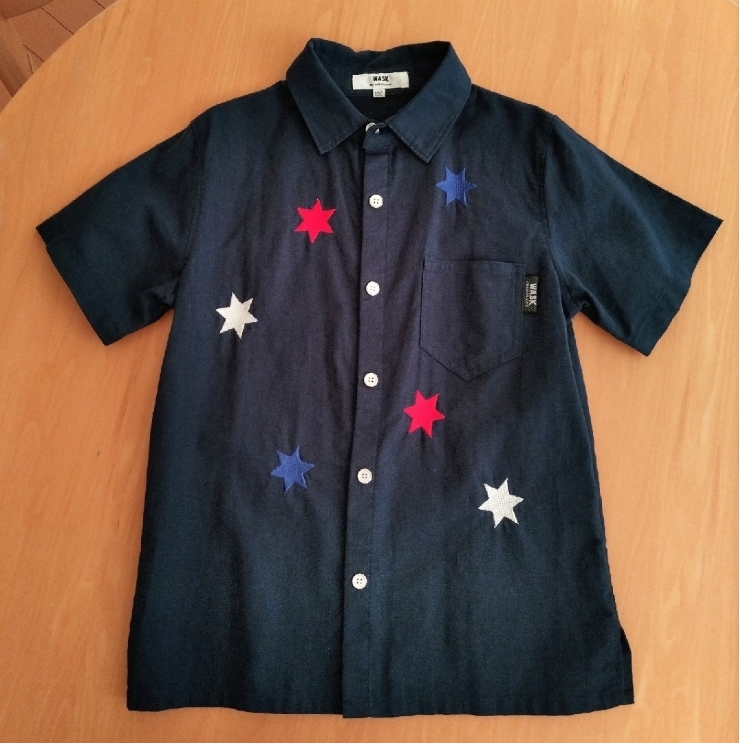 WASK(ワスク)の☆WASK 　トップス２着set　130☆ キッズ/ベビー/マタニティのキッズ服男の子用(90cm~)(Tシャツ/カットソー)の商品写真