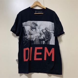 カルペディエム(C DIEM)の★希少★ ビギー　Tシャツ　ブラック　ノートリアスB.I.G.　ヒップホップ　(Tシャツ/カットソー(半袖/袖なし))