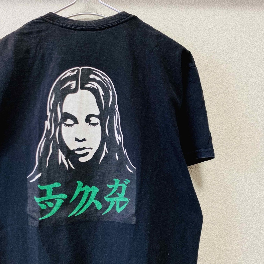 X-girl(エックスガール)の一点物　X-GIRL X LONELY FACE S/S TEE メンズのトップス(Tシャツ/カットソー(半袖/袖なし))の商品写真