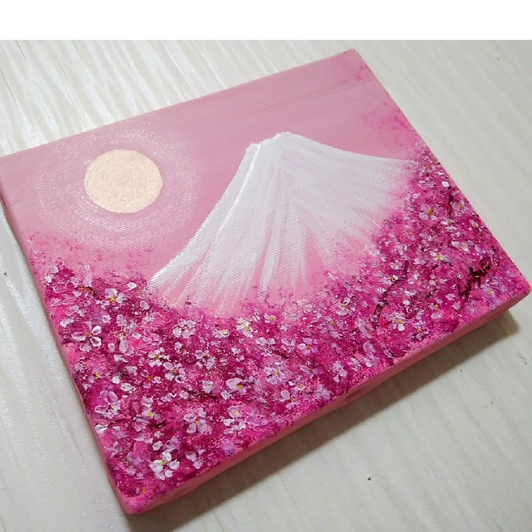 風水風景絵画 美しい日本*春爛漫白富士 太陽 富士山 桜 開運 金運 子宝縁結び 風水風景絵画 美しい日本*春爛漫白富士 太陽 富士山 桜 開運 金運 子宝縁結び