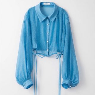 ミューラル(MURRAL)の新品タグ付きMURRAL  Fluffy jacquard shirt(シャツ/ブラウス(長袖/七分))