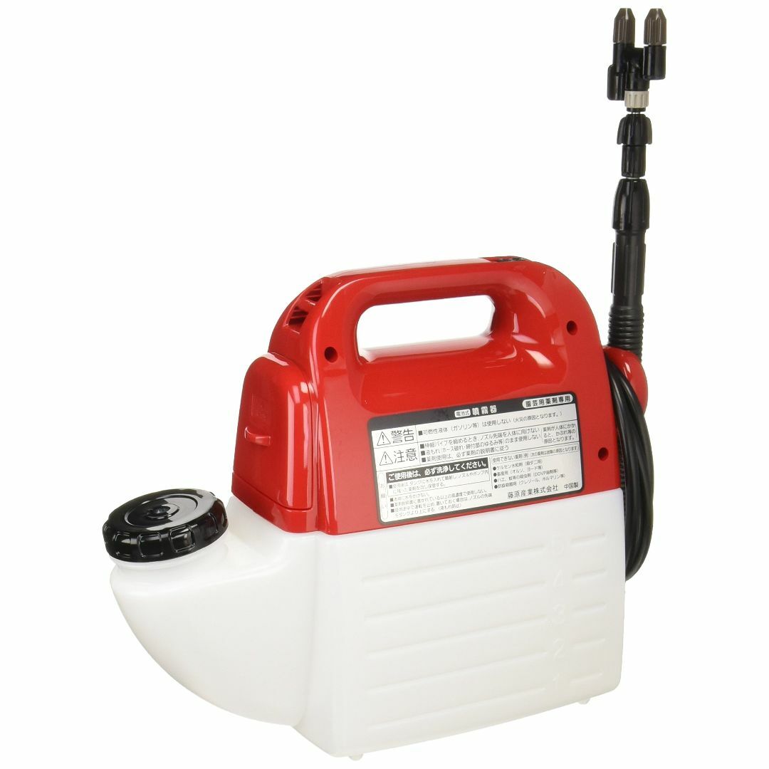 セフティー3 ハイパワー電池式噴霧器 5L ホース1.7m ノズル40~90cm