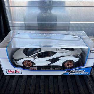 ランボルギーニ(Lamborghini)の新品Maisto マイスト 1/18 ランボルギーニシアンFKP37 ホワイト(ミニカー)