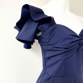 asos - 新品未使用⭐︎Little Mistress 肩フリルオールインワン Sの