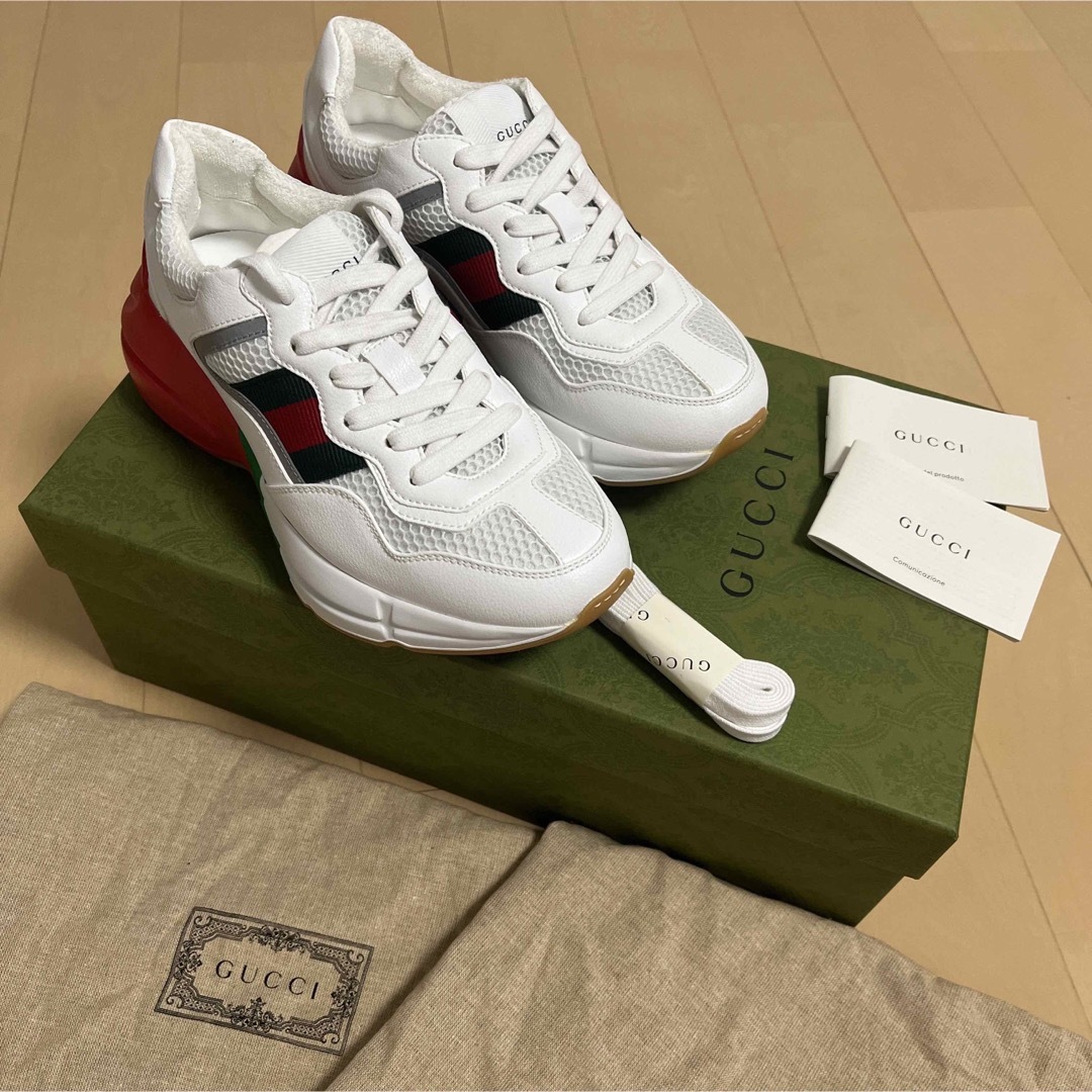 Gucci - 新品 グッチ GUCCI ライトンスニーカー レディース 35+ 22.5