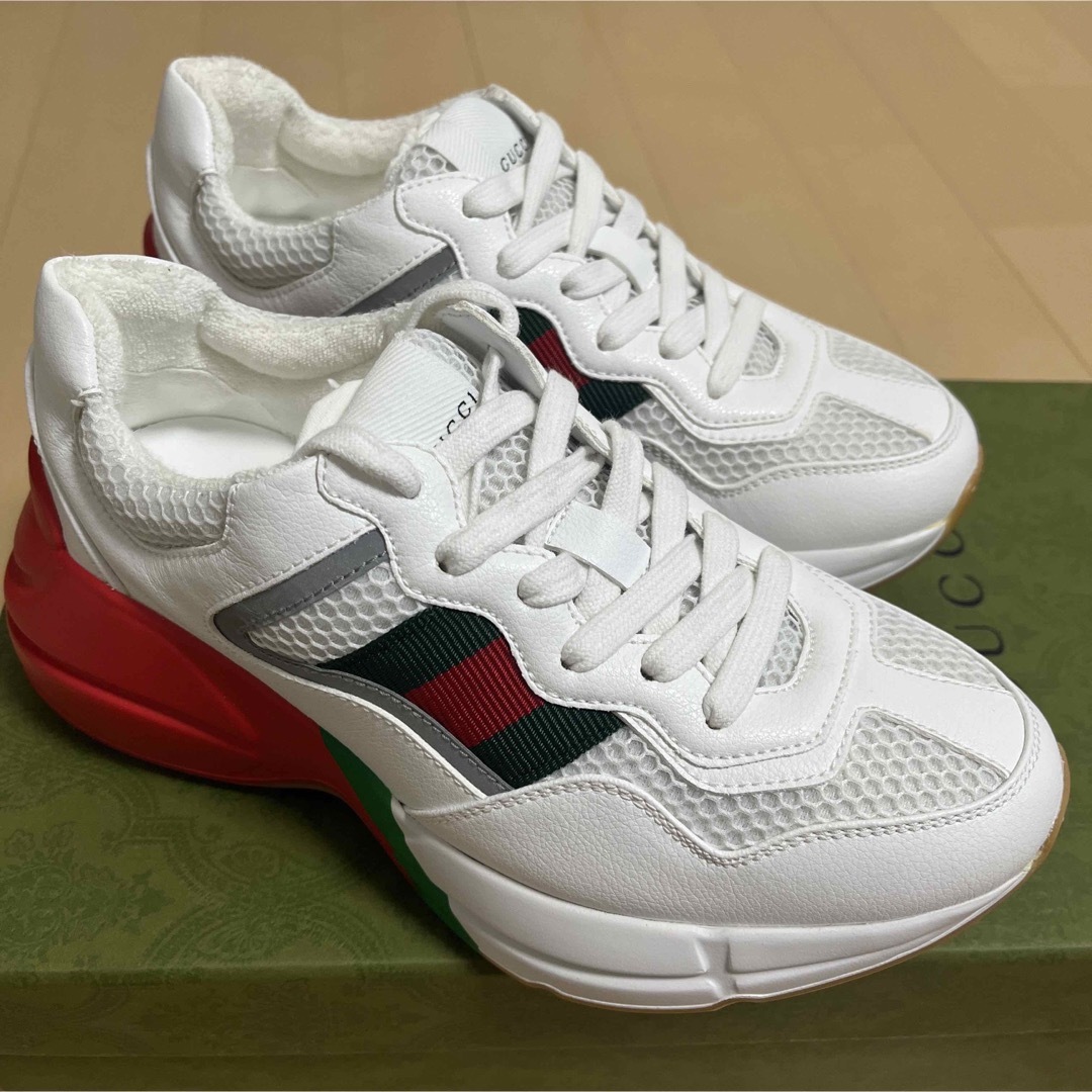 新品 グッチ GUCCI ライトンスニーカー レディース 35+ 22.5㎝希少