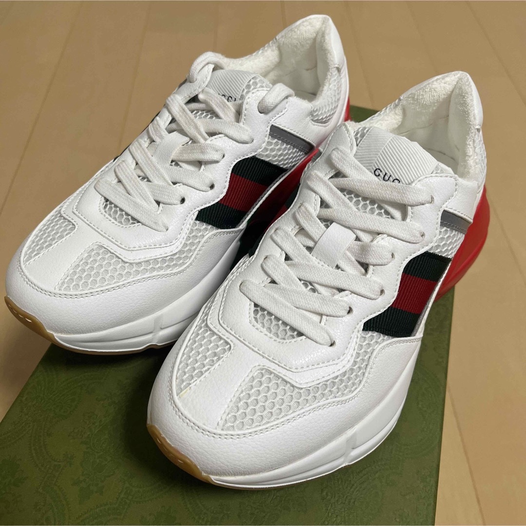 新品 グッチ GUCCI ライトンスニーカー レディース 35+ 22.5㎝希少