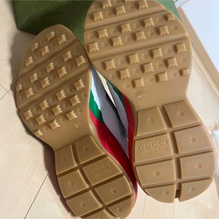 Gucci - 新品 グッチ GUCCI ライトンスニーカー レディース 35+ 22.5