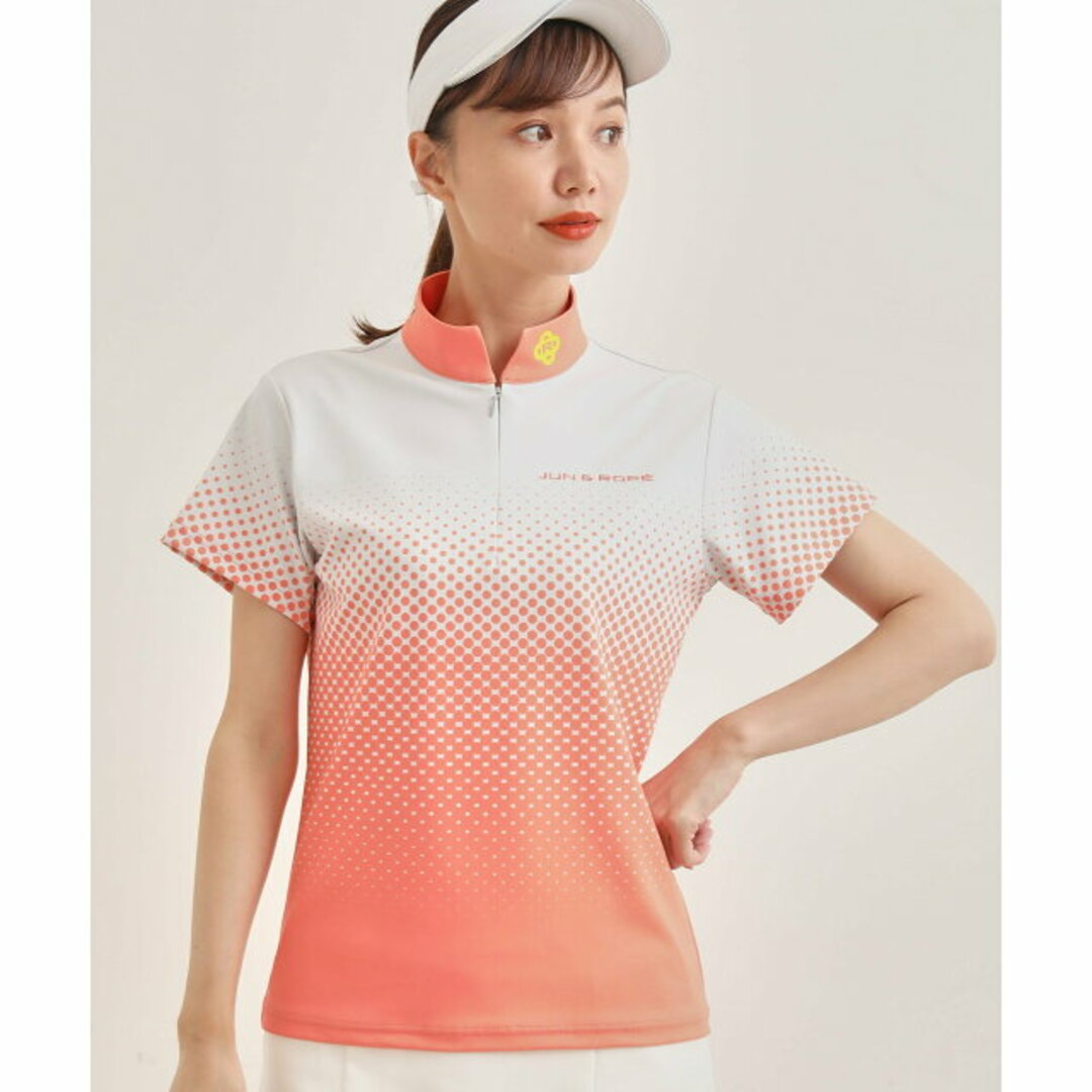 JUN & ROPE 売ら グラデーションドットセーター JUN & ROPE 売ら グラデーションドットセーター