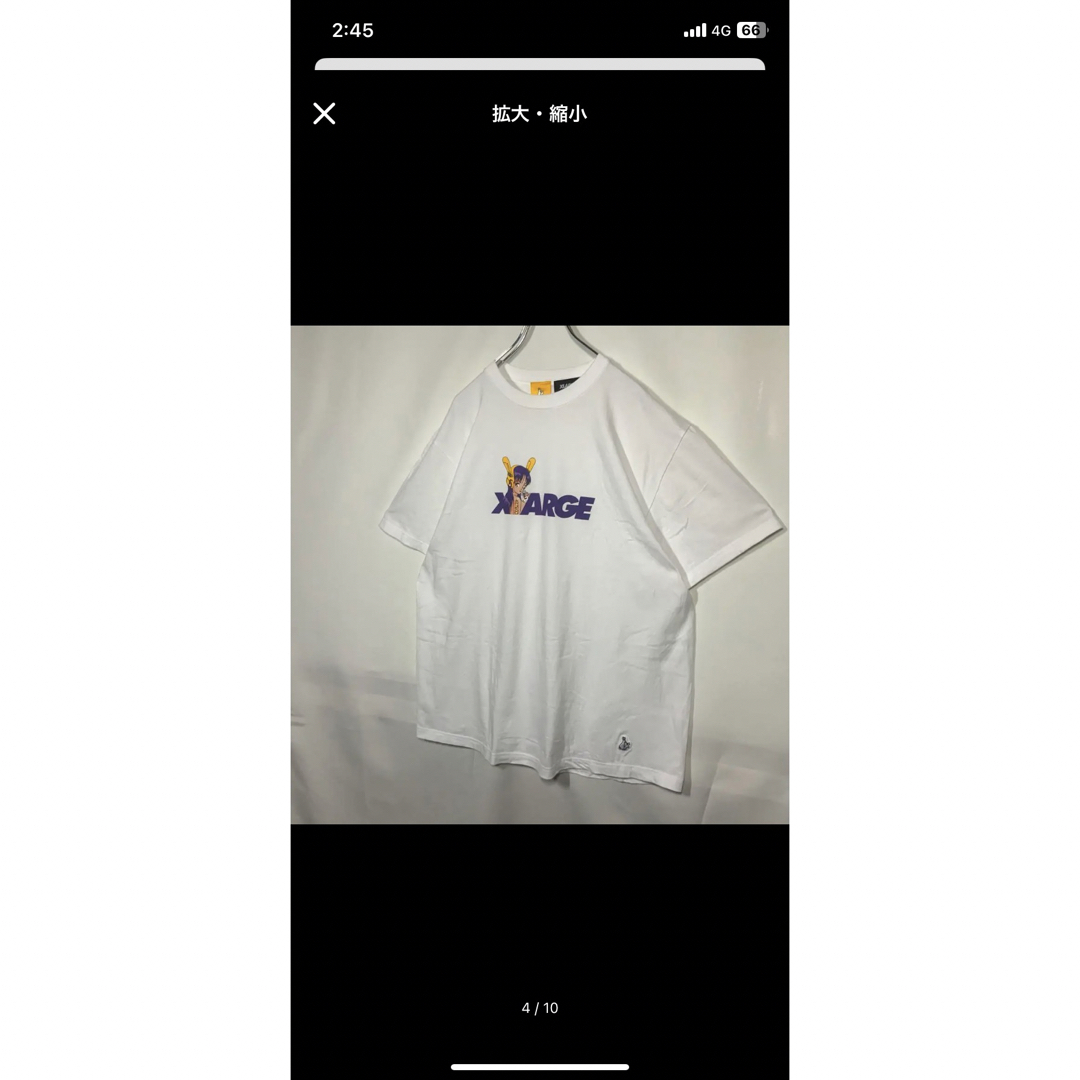 【限定コラボ】FR2 XLARGE コラボ 色情兎 バイカーガール Tシャツ