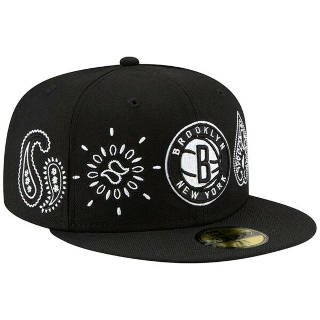 帽子NEW ERA NBA 59FIFTY Paisley Elements ブルッ